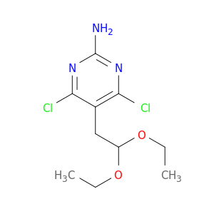 2-Pyrimidinamine, 4,6-dichloro-5-(2,2-diethoxyethyl)-