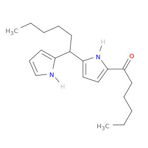 1-Hexanone, 1-[5-[1-(1H-pyrrol-2-yl)hexyl]-1H-pyrrol-2-yl]-