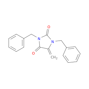 2,4-Imidazolidinedione, 5-methylene-1,3-bis(phenylmethyl)-