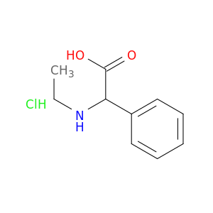 2-(ethylamino)-2-phenylacetic Acid Hydrochloride