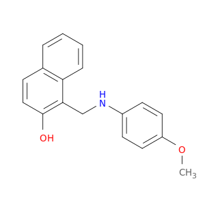 1-((4-methoxyanilino)methyl)-2-naphthol