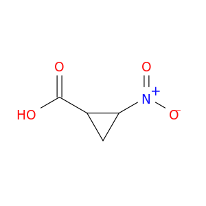 Cyclopropanecarboxylicacid, 2-nitro-