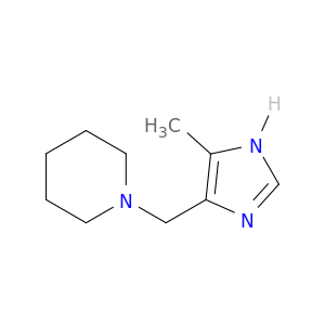 Piperidine, 1-[(5-methyl-1H-imidazol-4-yl)methyl]-