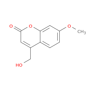 2H-1-Benzopyran-2-one, 4-(hydroxymethyl)-7-methoxy-