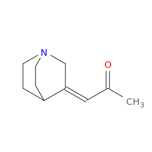 2-Propanone, 1-(1-azabicyclo[2.2.2]oct-3-ylidene)-, (E)-