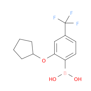 2-Cyclopentyloxy-4-(trifluoromethyl)phenylboronic acid