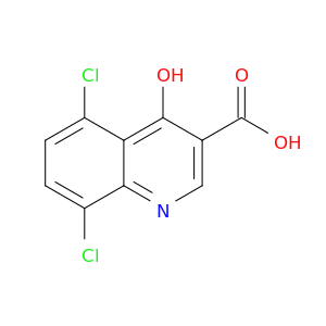 5,8-Dichloro-4-hydroxyquinoline-3-carboxylic acid