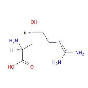 (2S,4S)-2-amino-6-(diaminomethylideneamino)-4-hydroxy-hexanoic acid
