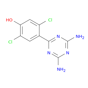 Phenol,2,5-dichloro-4-(4,6-diamino-1,3,5-triazin-2-yl)-