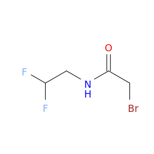 2-bromo-N-(2,2-difluoroethyl)acetamide