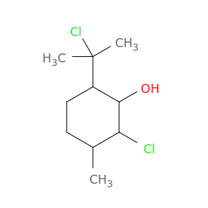 Cyclohexanol, 2-chloro-6-(1-chloro-1-methylethyl)-3-methyl-