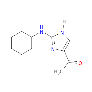 Ethanone, 1-[2-(cyclohexylamino)-1H-imidazol-4-yl]-
