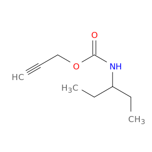 Carbamic acid, (1-ethylpropyl)-, 2-propynyl ester