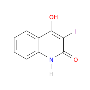 2(1H)-Quinolinone, 4-hydroxy-3-iodo-