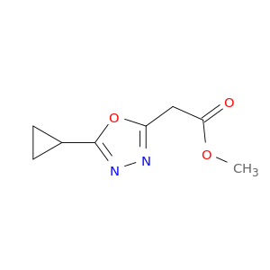2-(5-环丙基-1,3,4-恶二唑-2-基)乙酸甲酯