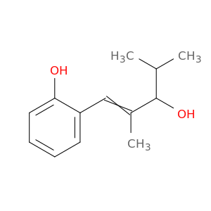 Phenol, 2-(3-hydroxy-2,4-dimethyl-1-pentenyl)-