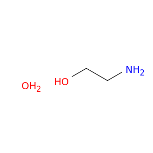 Ethanol, 2-amino-, hydrate (1:1)
