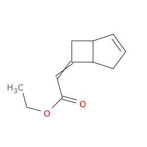 Acetic acid, bicyclo[3.2.0]hept-2-en-6-ylidene-, ethyl ester