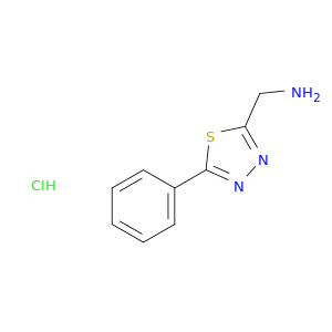 (5-苯基-1,3,4-噻二唑-2-基)甲胺盐酸盐