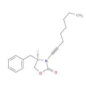 2-Oxazolidinone, 3-(1-octynyl)-4-(phenylmethyl)-, (4R)-