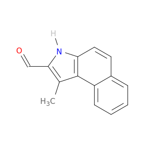 3H-Benz[e]indole-2-carboxaldehyde, 1-methyl-