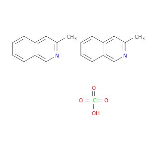 Isoquinoline, 3-methyl-, perchlorate (2:1)