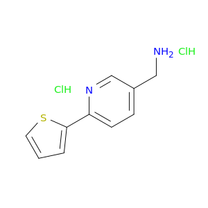 5-(Aminomethyl)-2-(thien-2-yl)pyridine dihydrochloride, 2-[5-(Aminomethyl)pyridin-2-yl]thiophene dihydrochloride