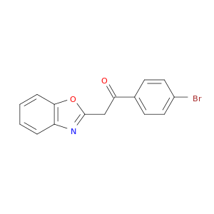 Ethanone, 2-(2-benzoxazolyl)-1-(4-bromophenyl)-