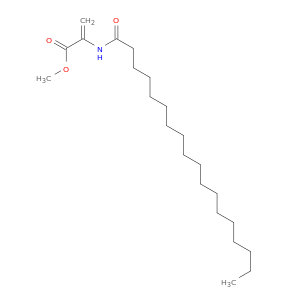 2-Propenoic acid, 2-[(1-oxooctadecyl)amino]-, methyl ester
