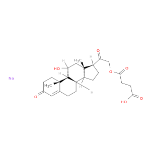 sodium 4-[2-[(10R,11S,13R,17S)-11-hydroxy-10,13-dimethyl-3-oxo-1,2,6,7,8,9,11,12,14,15,16,17-dodecahydrocyclopenta[a]phenanthren-17-yl]-2-oxo-ethoxy]-4-oxo-butanoate