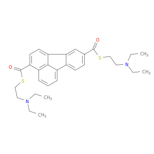 3,9-Fluoranthenedicarbothioic acid, S,S-bis[2-(diethylamino)ethyl] ester