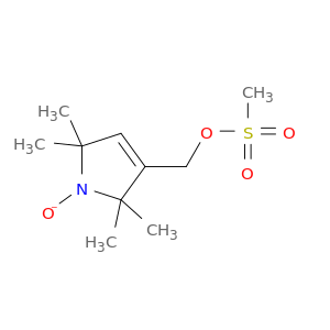 1-Oxyl-2,2,5,5-tetramethyl-3-(methanesulfonyloxymethyl)pyrroline