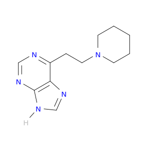 9H-Purine, 6-[2-(1-piperidinyl)ethyl]-