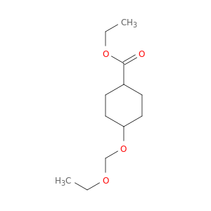 Cyclohexanecarboxylic acid, 4-(ethoxymethoxy)-, ethyl ester