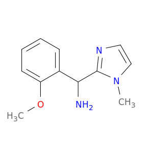 [(2-Methoxyphenyl)(1-methyl-1H-imidazol-2-yl)methyl]amine