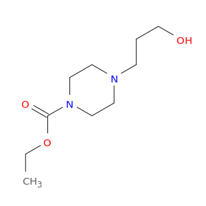 1-Piperazinecarboxylicacid, 4-(3-hydroxypropyl)-, ethyl ester