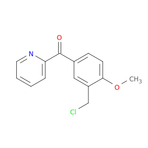 Methanone, [3-(chloromethyl)-4-methoxyphenyl]-2-pyridinyl-