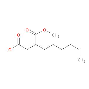 Butanedioic acid, hexyl-, monomethyl ester
