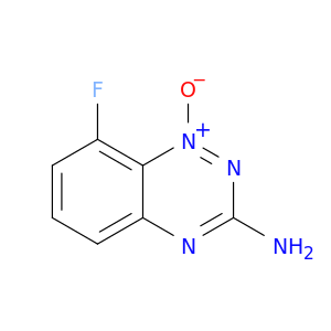 1,2,4-Benzotriazin-3-amine, 8-fluoro-, 1-oxide