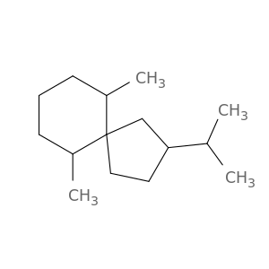 Spiro[4.5]decane, 6,10-dimethyl-2-(1-methylethyl)- (9CI)