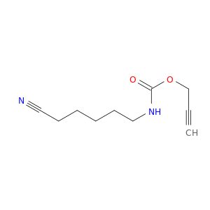 Carbamic acid, (5-cyanopentyl)-, 2-propynyl ester