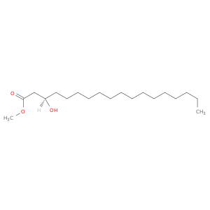 Octadecanoic acid, 3-hydroxy-, methyl ester, (3R)-