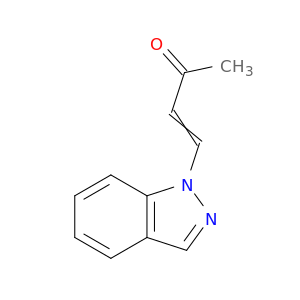 3-Buten-2-one, 4-(1H-indazol-1-yl)-
