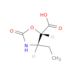 5-Oxazolidinecarboxylicacid, 4-ethyl-2-oxo-, cis- (9CI)