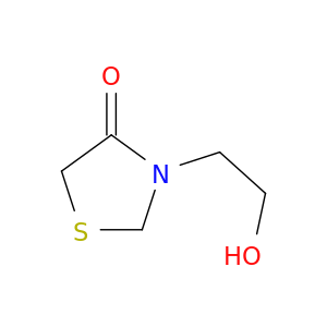 4-Thiazolidinone, 3-(2-hydroxyethyl)-