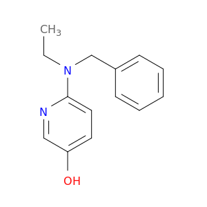 3-Pyridinol, 6-[ethyl(phenylmethyl)amino]-