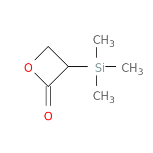 2-Oxetanone, 3-(trimethylsilyl)-