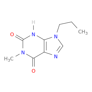 1H-Purine-2,6-dione, 3,9-dihydro-1-methyl-9-propyl-