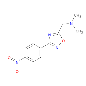 Dimethyl({[3-(4-nitrophenyl)-1,2,4-oxadiazol-5-yl]methyl})amine