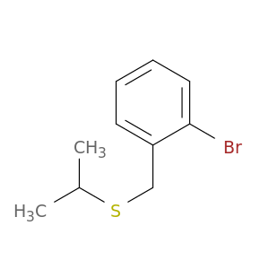 (2-Bromobenzyl)(isopropyl)sulfane